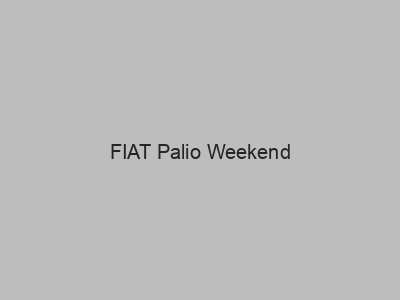 Engates baratos para FIAT Palio Weekend